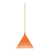 Escoba plastica rigida 26 dints mango d madra 48" trupr